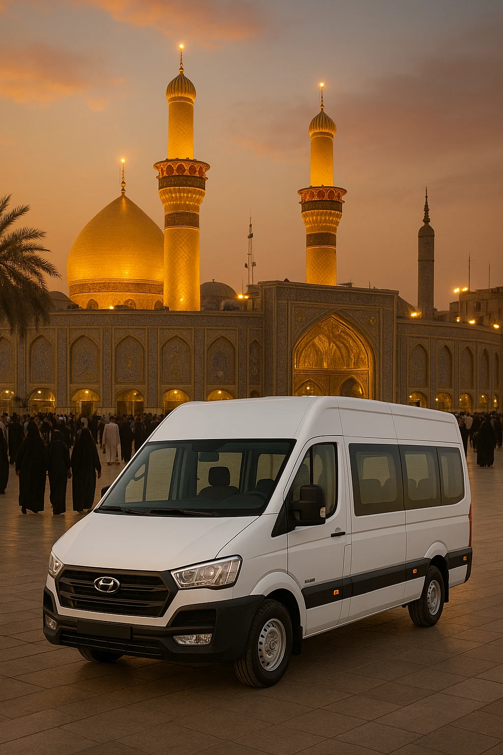 اجاره ون برای کربلا