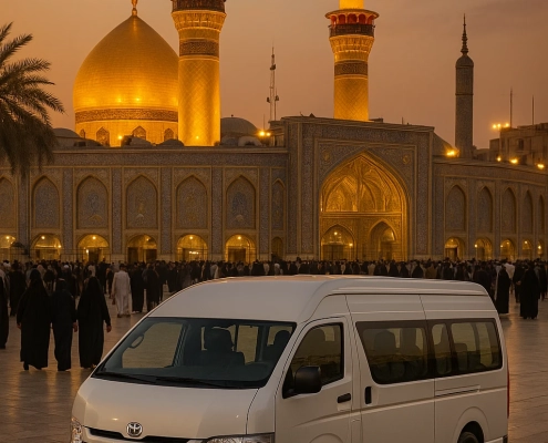 کرایه ون برای کربلا