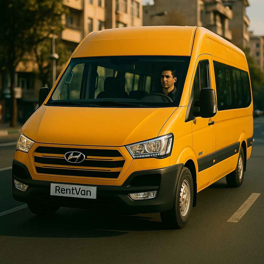 اجاره روزانه ون در تهران