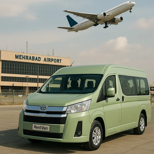 اجاره ون فرودگاهی