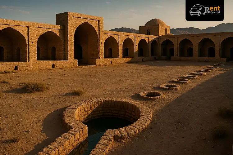 کاروانسراهای ایرانی و قنات؛ مکان های تاریخی ایران